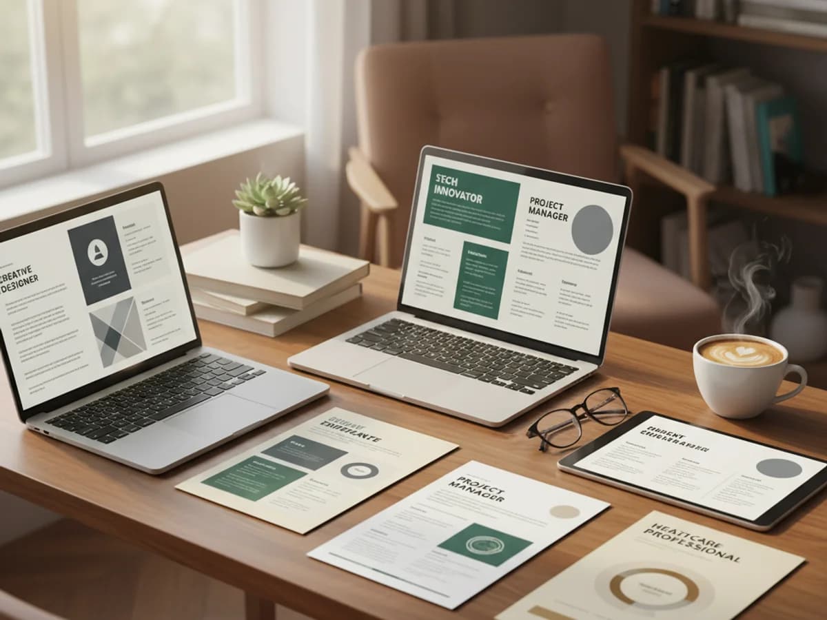Modèles CV modernes gratuits : lequel choisir